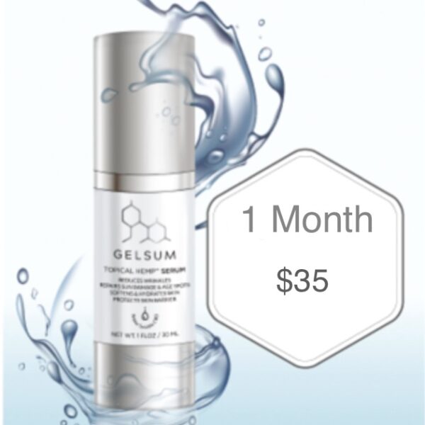 Topical Hemp Serum 1 Month